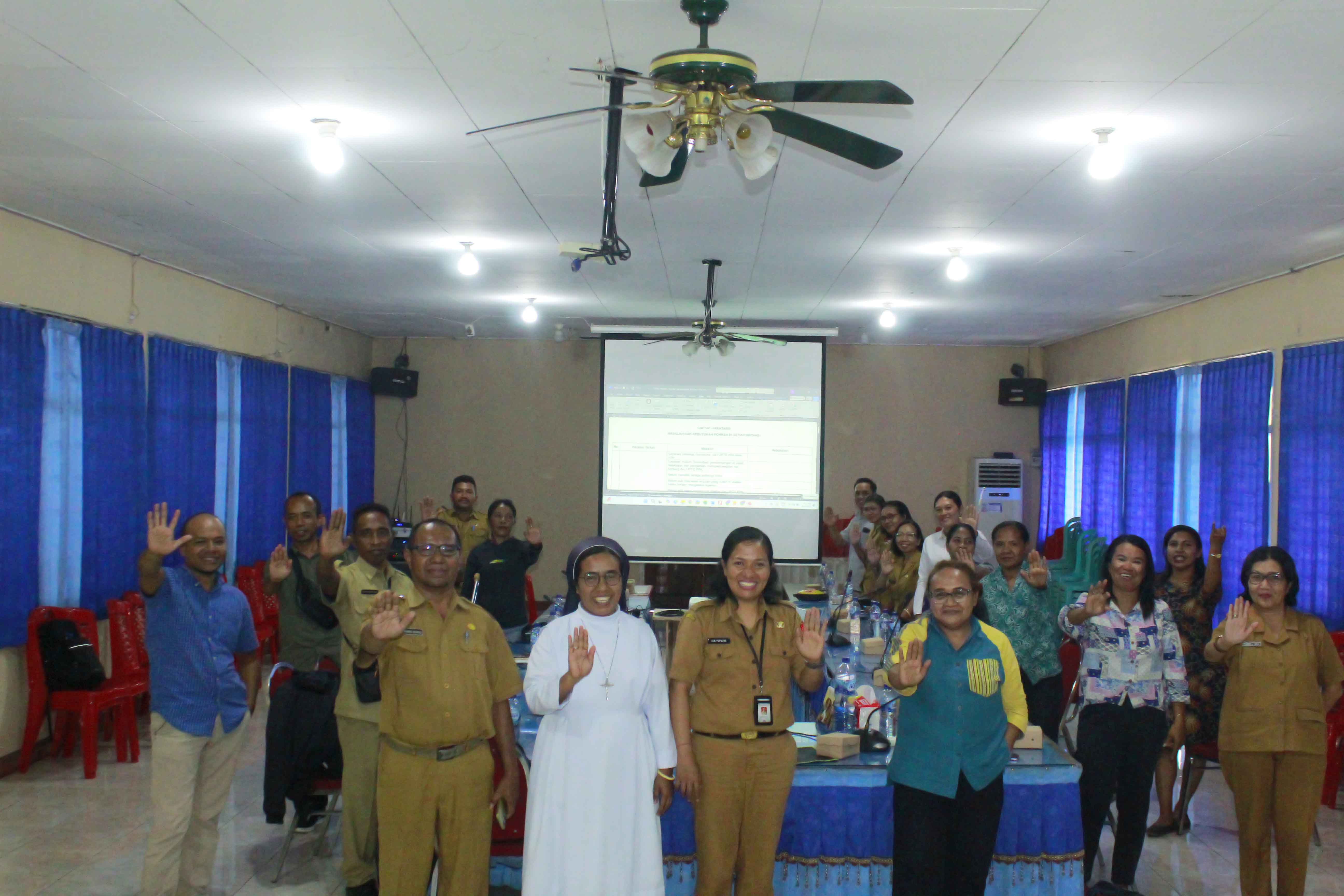 Perkuat Kolaborasi Lintas Sektor, TRUK F Dorong SOP Bersama Penanganan Kasus Kekerasan terhadap Perempuan dan Anak di Kabupaten Sikka