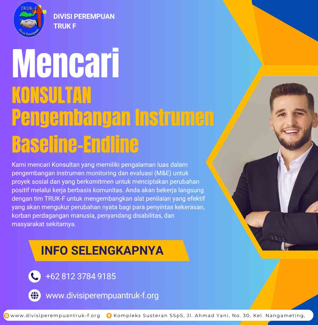 Lowongan Kerja Konsultan Pengembangan Instrumen Baseline-Endline 